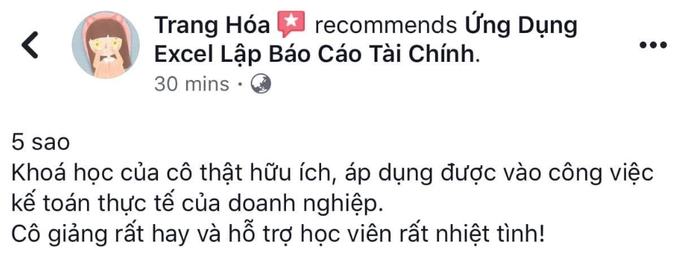 Cảm nhận của Trang Hóa – ảnh chụp gốc