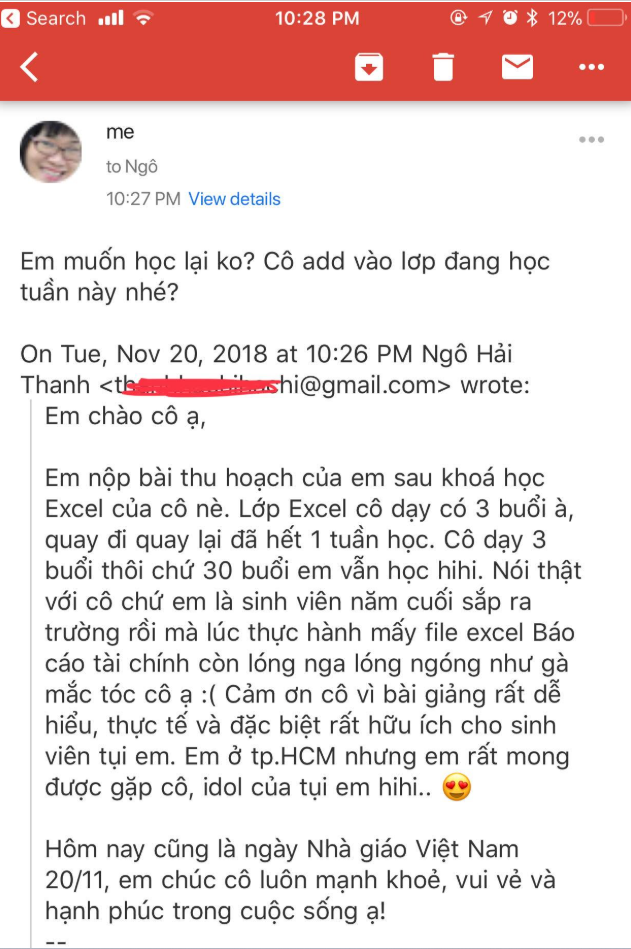 Cảm nhận của Ngô Hải Thanh – ảnh chụp gốc